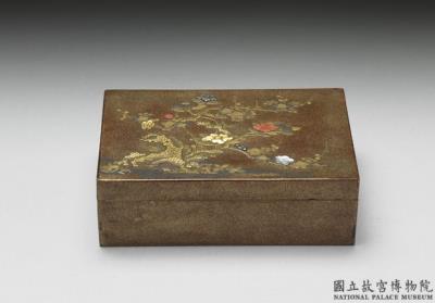 图片[2]-Lacquer set container with plum decor, Japan, 18th century-China Archive